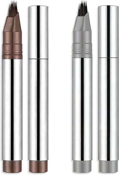 Watervaste wenkbrauwstiften, microblading wenkbrauwstift met veegvaste applicator, duurzaam voor een natuurlijke look en perfecte wenkbrauwen