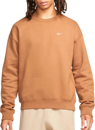 Nike Solo Swoosh Fleece Sweater Heren - Maat XS