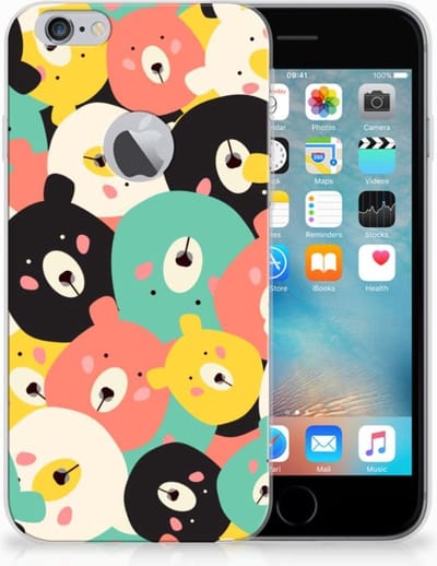 Apple iPhone 6 Plus | 6s Plus Telefoonhoesje met Naam Bears