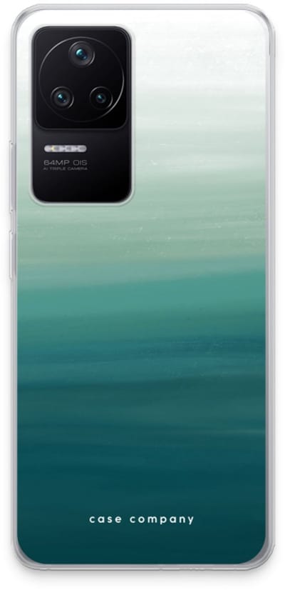 Case Company® - Hoesje geschikt voor Xiaomi Poco F4 hoesje - Ocean - Soft Cover Telefoonhoesje - Bescherming aan alle Kanten en Schermrand