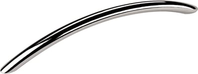 SOTECH Set van 10 meubelbeugels TONY BA 160 mm gebogen handgreep gepolijst chroom met hoogte 30 mm en diameter 10 mm