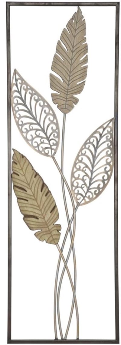 Wanddecoratie Mauro Ferretti E Legno Foglie A
