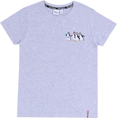 Grijs T-shirt, pinguïns Mary Poppins DISNEY