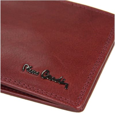 Pierre Cardin - [Russet] PROMO! Geschenkdoos! - Luxe Leren portemonnee portefeuille voor mannen heren met RFID bescherming - Cadeau Idee Vaderdag, Verjaardag, Kerst - HandbagsUniverse