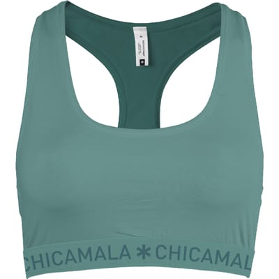 Chicamala – Dames Racerback - BH zonder beugel – Dames Ondergoed – Lingerie - Sport BH – Kleding - 95% Katoen – Dames kleding