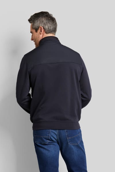 Bugatti Herren Sweatjack met structuur