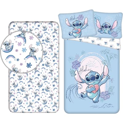 Lilo & Stitch Dekbedset - Dekbedovertrek - Hoeslaken - Kussensloop