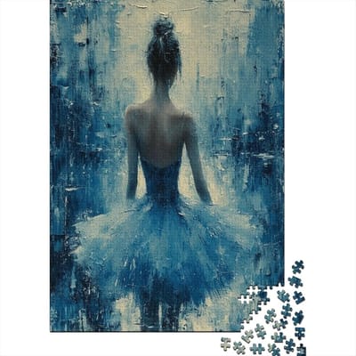 Dans Puzzel - Volwassen Puzzel - Ontspannend Spel - Hoge Kwaliteit Karton - 1000 Stukjes 75x50cm - Stijl 15