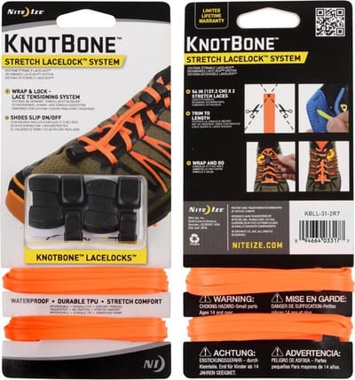 Nite Ize - KnotBone - Stretch Lace - Oranje