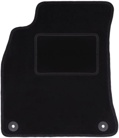 Chauffeursmat zwart voor: Audi A4 B8 sedan, stationwagen, avant, allroad (2007-2015)