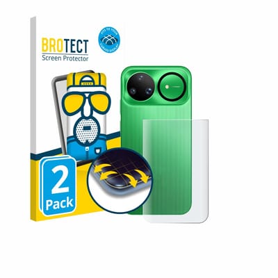 BROTECT - Screenprotector voor Huawei Nova 15 Ultra (Achterkant) - Folie Beschermfolie matte volledig dekking 2 Stuks