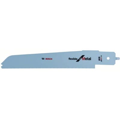 Bosch Accessories 2608656932 Reciprozaagblad M 1122 EF Flexible for Metal, voor PFZ 500 E Zaagbladlengte 235 mm 1 stuk(s)