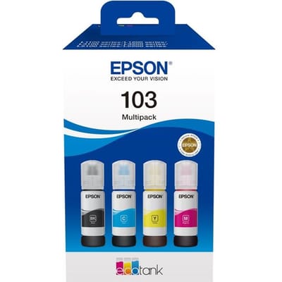 Epson C13T00S64A inktcartridge 4 stuk(s) Origineel Zwart, Cyaan, Magenta, Geel