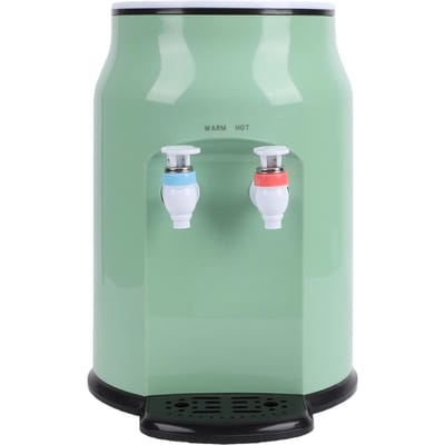 Distributeur d'eau de comptoir domestique en acier inoxydable 304 Mini distributeur d'eau pour bureau Dortoir Cuisine Prise US L gray