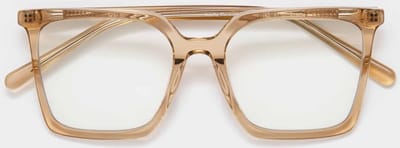 GLAS Adella leesbril sterkte +2.50 Caramel - Acetaat - Core-wire - Groot D-vormig montuur