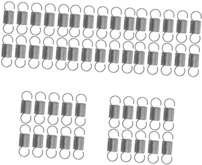 Trekveren Set - Metalen Veren - Mechanisch Gebruik - Roestvrij Staal - 50 Stuks - Zilverkleurig