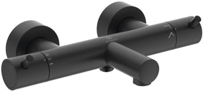 Ideal Standard CeraTherm - Thermostatische badkraan, zijdeglans zwart A7588XG