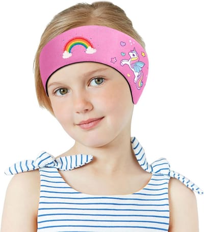 Neopreen Zwemhoofdband voor Kinderen en Volwassenen - Waterdichte Oorbescherming voor Zwemmen