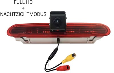 Medj Achteruitrijcamera geschikt voor Fiat Doblo (2010-heden) Opel Combo(2011-2018) – Full HD – Nachtzicht – Waterdicht