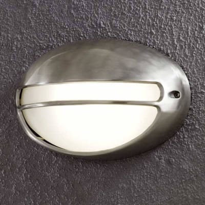 Konstsmide Torino 7334-000 Buitenlamp (wand) Spaarlamp, LED E27 60 W Aluminium (geborsteld)