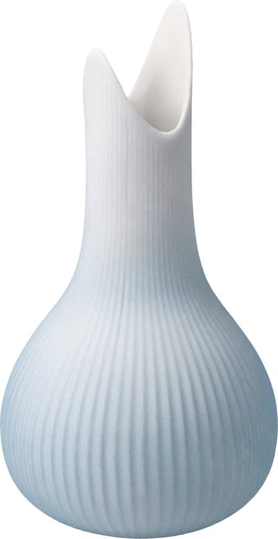 Goebel - Studio 8 | Vaas Raindrop Ice | Porselein - 15cm
