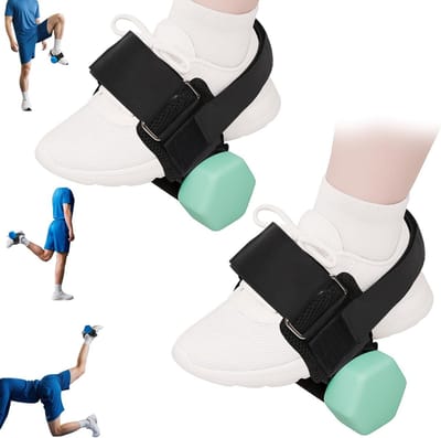 Verstelbare Enkelgewichten voor Beentraining - Ideaal voor Hamstrings, Tibialis en Revalidatie Oefeningen Thuis