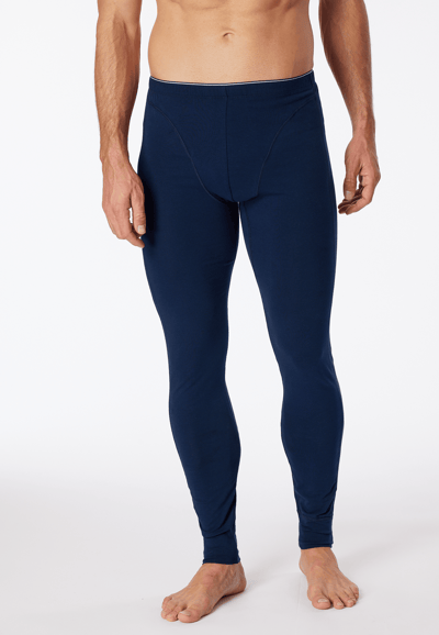 Schiesser Broek lang 95/5 Originals - Heren Onderbroek - donkerblauw