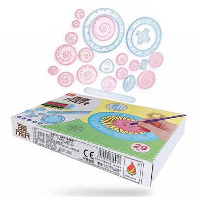 My Green Deal - Spirograph / Spirograaf voor Kinderen - Spirograph Design Set - Tekenset