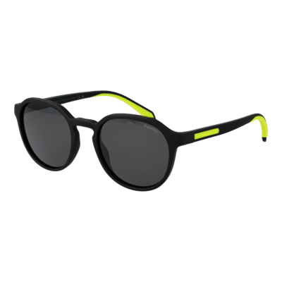 Polaroid PLD 2170/S/X MATTE BLACK YELLOW/ GREY POLARIZED 52/20/145 Herrenbrillen Zonnebrillen