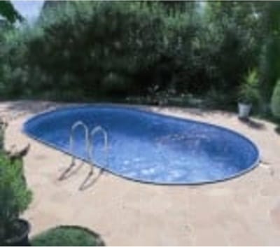 Summer fun zwembad inbouw set ovaal 600x320x150