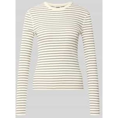 Slim fit shirt met lange mouwen van pure katoen model 'NURIT'