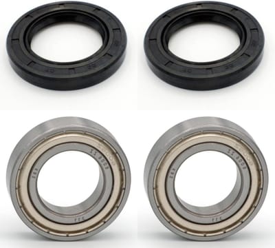 Wiellager set - Achteras lagers - Motoronderhoud - Met stofafdichting - 2 lagers 2 ringen - Niet gespecificeerd