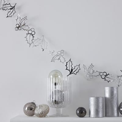 Ginger Ray - Silver Glitter – Slinger Hulstblaadjes
