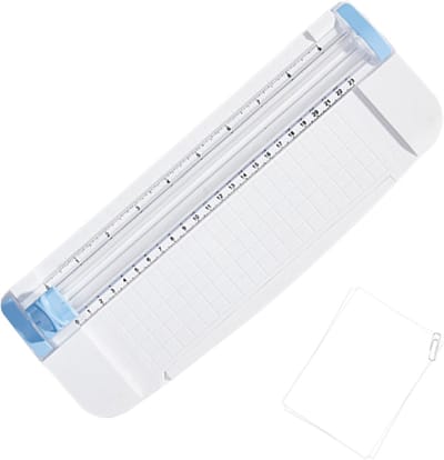 Papiersnijder A4 - Snijmachine Precisie - Papier Snijden - Afneembare Liniaal - 30 x 11.5 cm