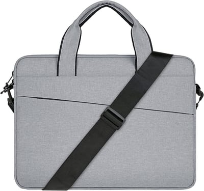 Laptop Sleeve Schoudertas voor 13-15.6 Inch Notebooks - Geschikt voor MacBook Pro, Air en Chromebook - Draagtas met Schouderriem en Bescherming
