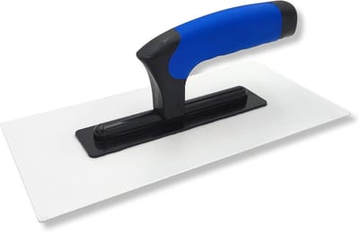 Kunststof gladstrijker 270x130mm met 2-komponenten handvat