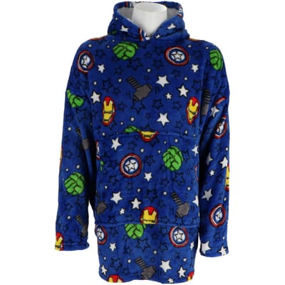 Avengers hoodie poncho maat XS - L - polyester