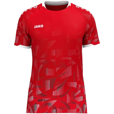 Jako Sonic Shirt Korte Mouw Kinderen - Rood / Zwart / Wit | Maat: 128