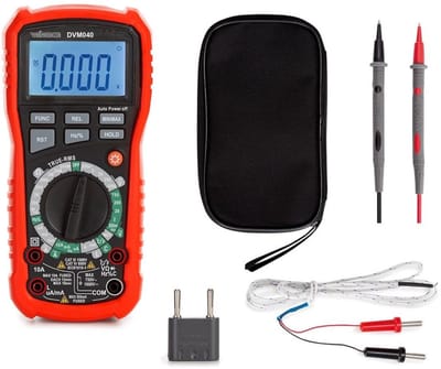 Digitale Multimeter - Spanning Tester - Elektronica Meten - Contactloze Detectie - CAT III 1000V - Rood