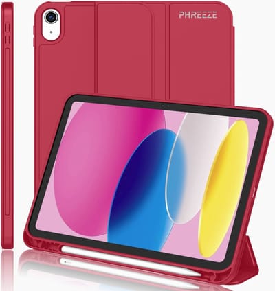 Hoesje geschikt voor iPad Air 11 2024/2025/2023/2022 7/6 generatie Hoes Smart Cover Inklapbaar Standaard Pencil Vakje