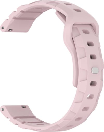Siliconen bandje - geschikt voor Garmin Venu 2s / 3s / 4 (41mm) / Vivoactive 4s / Forerunner 255s / 265s - Huawei Watch GT 5 Pro - 42mm / GT 6 / GT 5 / GT 4 - 41mm - roze