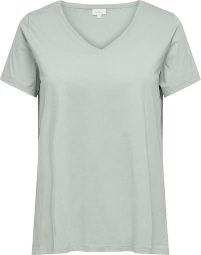 ONLY CARMAKOMA - CARBONNIE LIFE S/S V A-SHAPE TEE NOOS - Dames - T-shirts