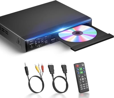 Dvd-speler - Cd-speler - Films Kijken - Regiovrij Afspelen - 1080P HD - Zwart