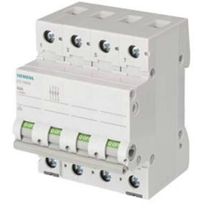 Uitschakelaar Grijs 63 A 4x NO Siemens 5TL14630