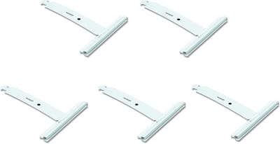 Rolluik Ophanging - Veiligheidsveren Set - Rolluiken Repareren - Duurzaam Staal Poedercoating - 130 mm Lengte - Wit