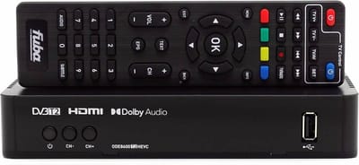FUBA ODE8600 DVBT/T2 HEVC-decoder, ideaal voor ontvangst van het nieuwe DVB T2-signaal
