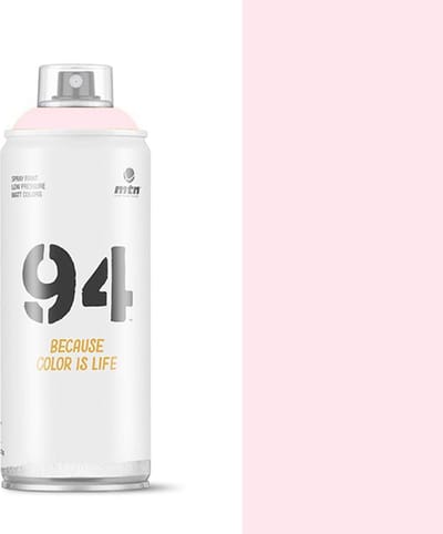 MTN94 Supernova Roze spuitverf - 400ml lage druk en matte afwerking