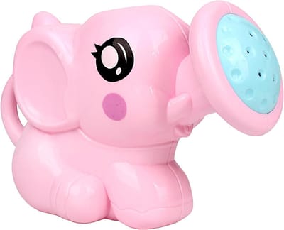 Kinder Gieter - Olifant Waterkan - Buiten Spelen - Antislip Grip - 15 x 10 x 6 cm - Roze