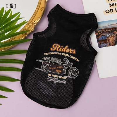 Vêtements mignons pour chien, gilet d'été en maille fine pour chien et chat, en peluche, chiot de Poméranie, respirant et frais, costume pour chien XXL