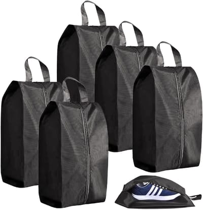 Vouwbare Waterdichte Schoenentas - 5 Stuks - Organizer voor Reizen, Bescherming tegen Water en Stof voor Mannen en Vrouwen